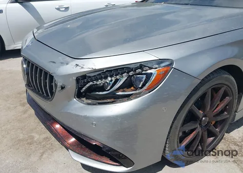 2015 Mercedes-Benz S 63 Amg z USA, uszkodzony, nr VIN WDDXJ7JB6FA001358